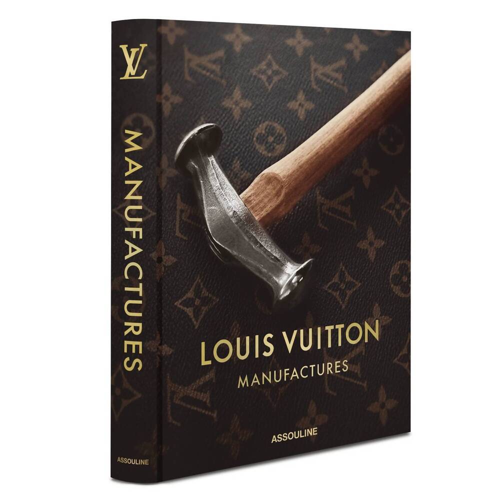 NEW ASSOULINE louis vuitton manufactures classic book in brown